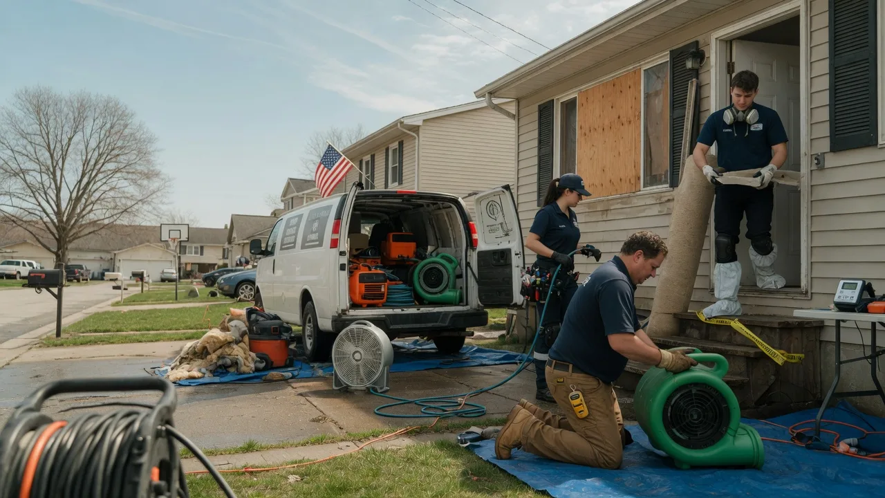 Water Damage Restoration in Trophy Club, TX near me